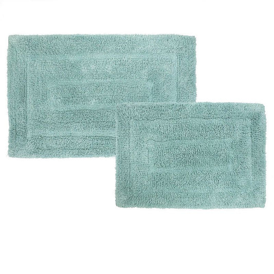 ELAN 2PC BATH RUG - SPA BLUE