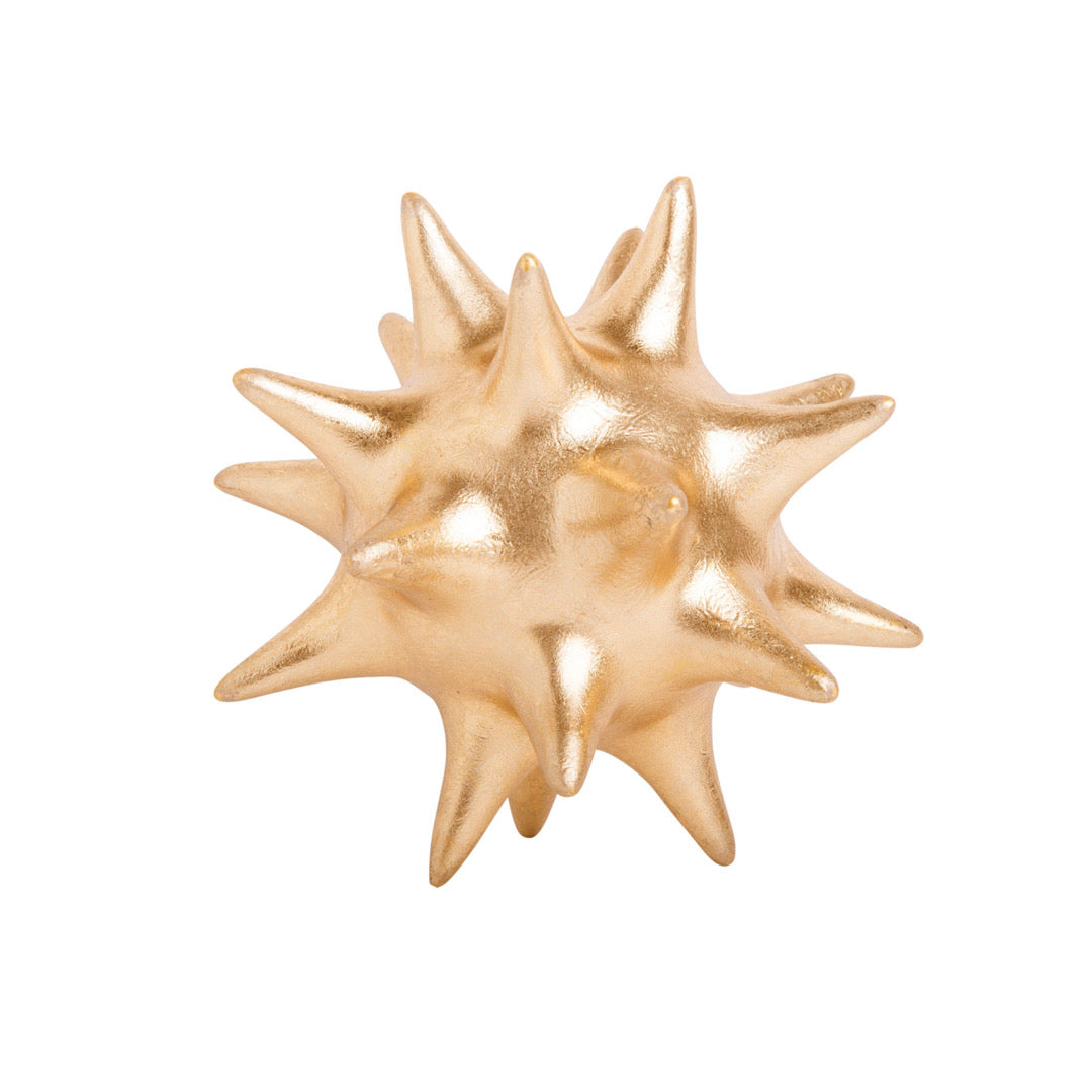 77010 8"D Gold Textured Orb