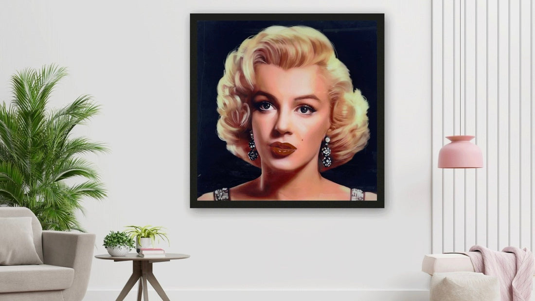 Wall frame of Marilyn Monroe