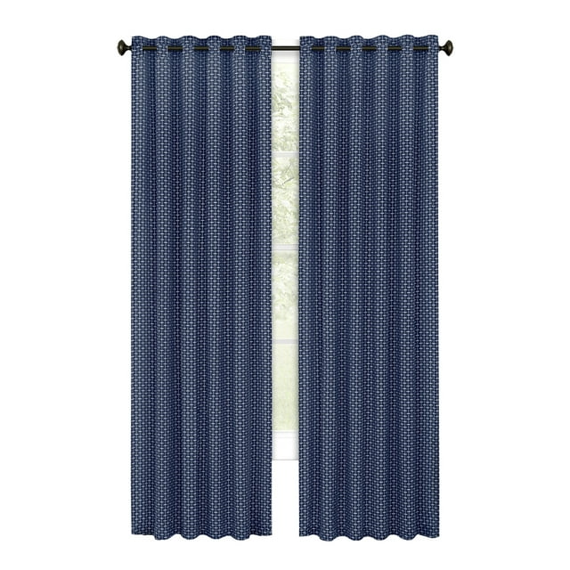 Achim Bedford Front Tab Window Curtain Panel, 42" x 84"