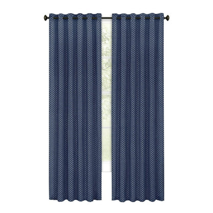 Achim Bedford Front Tab Window Curtain Panel, 42" x 84"