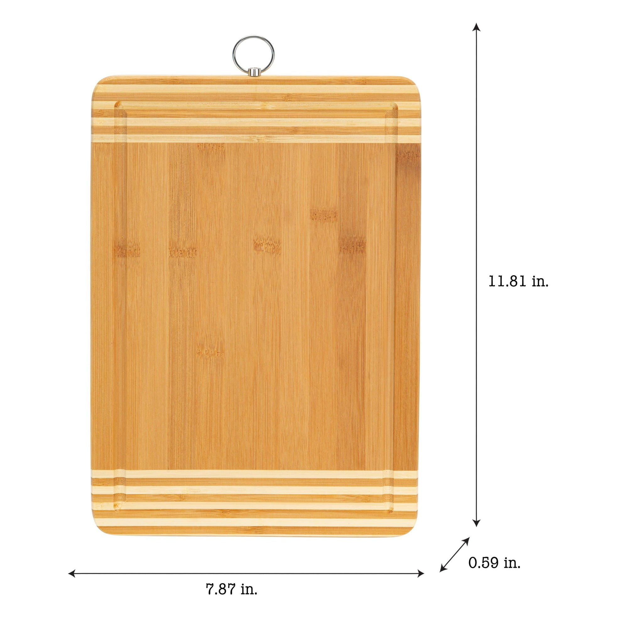 Kitchen Details Medium Bamboo Cutting Board - Thumbnail 2