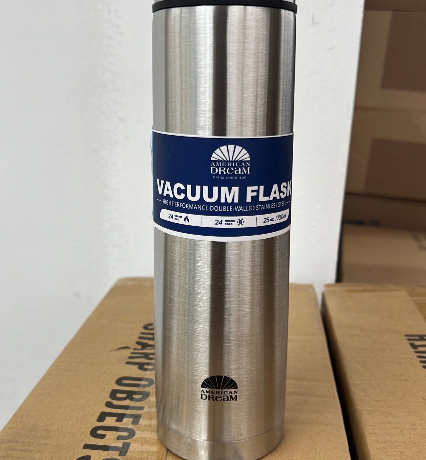 750ml/25oz Double Wall S.S. Vacuum Flask