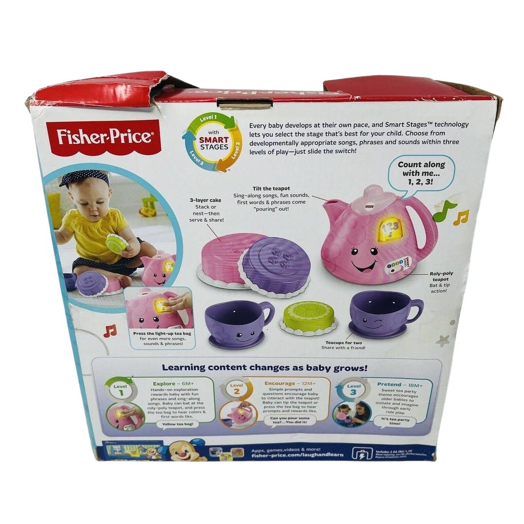 Fisher- Laugh and Learn Smart Stages Tea Set Gg4