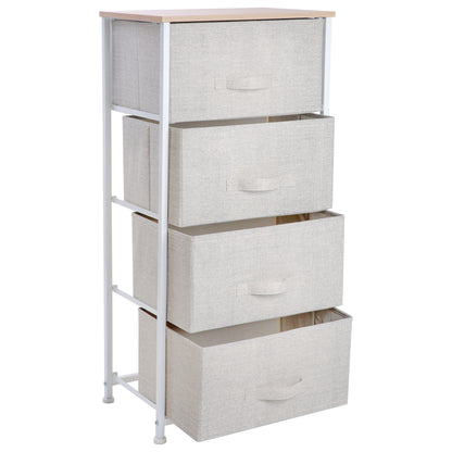 Simplify 4 Drawer Storage Chest in Beige