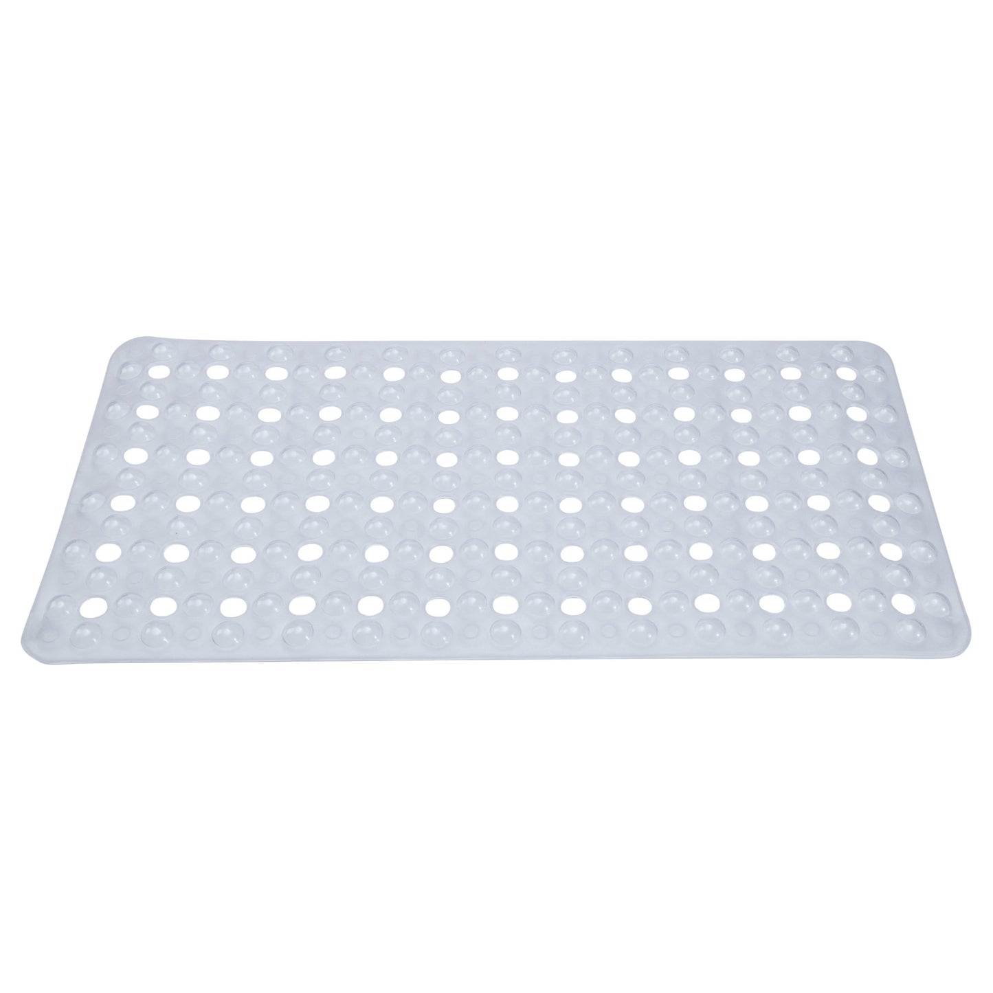 Bath Bliss Non-Slip Bubble Texture Bath Mat in Clear