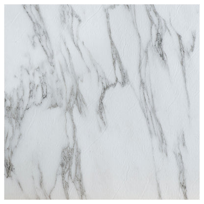 Achim Bianco Marble 12x12 Self Adhesive Vinyl Floor Tile - 20 Tiles/20 Sq. ft.