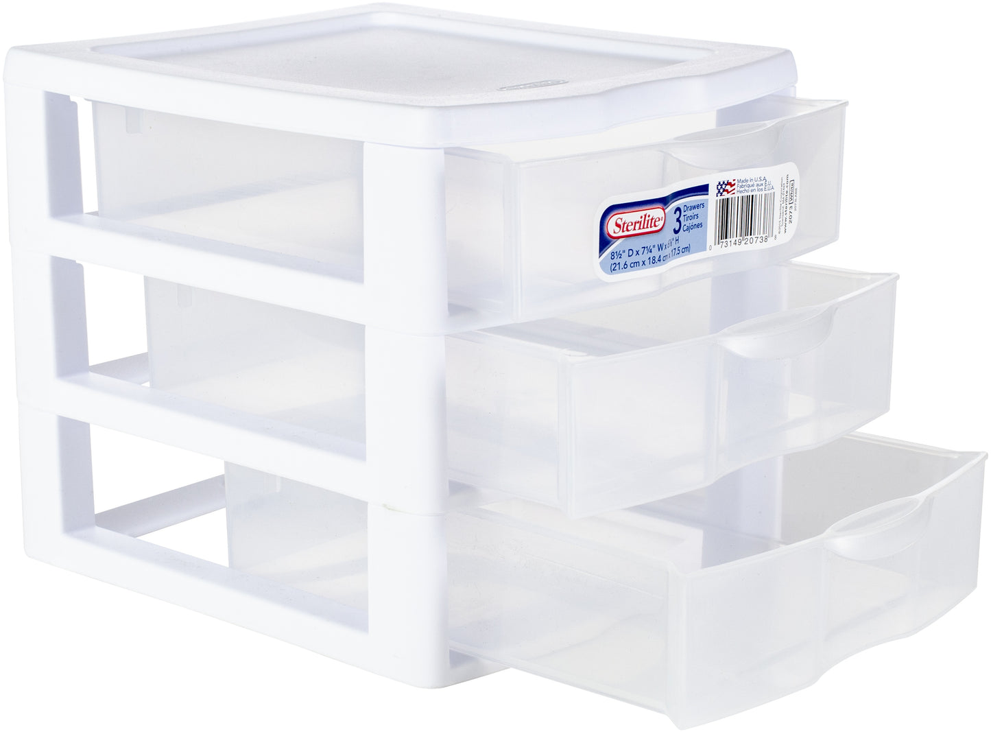 1 Lbs. 3-Drawer Clearview Unit