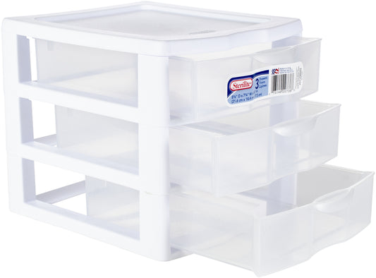 1 Lbs. 3-Drawer Clearview Unit