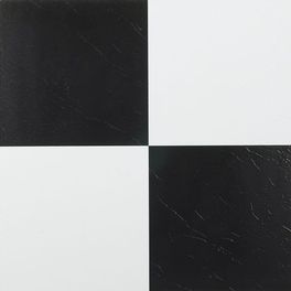Nexus Black & White 12"x12" Self Adhesive Vinyl Floor Tile #103 - 20 Tiles