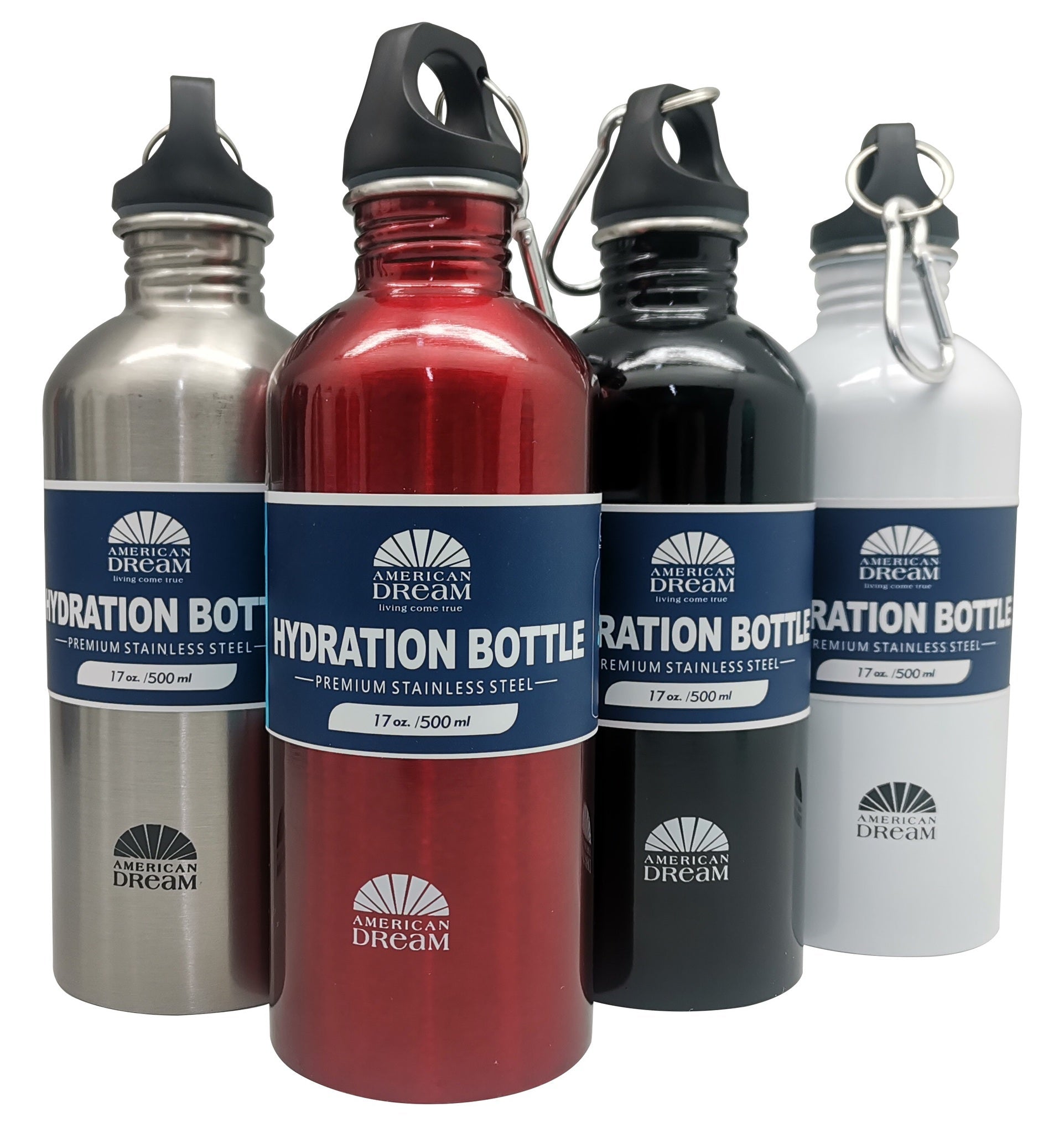 540ml/18oz S.S. Single Wall Hydration Bottle