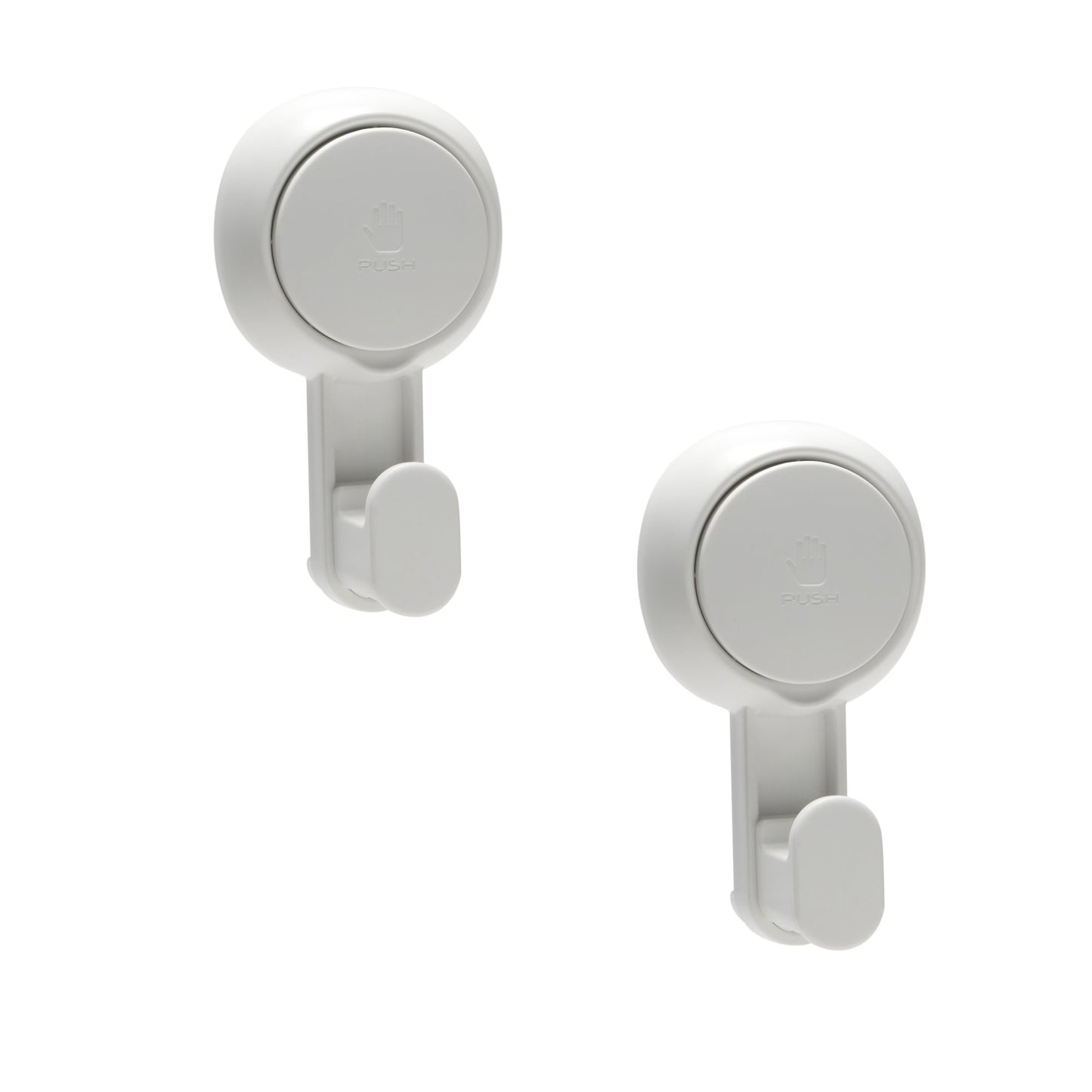 Bath Bliss 2 Pack Gel-Suction Power Hooks - 4.5 X 2.5 X 1.7