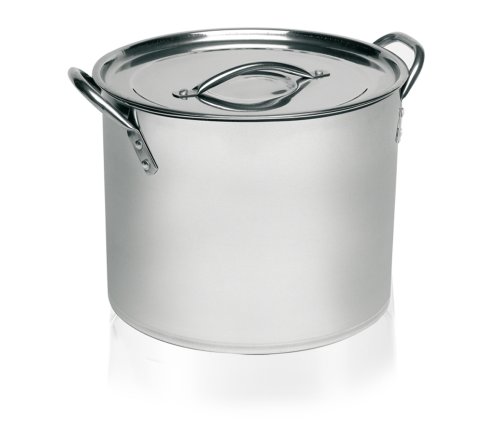 IMUSA 8 Quart Stainless Steel Stock Pot with Lid