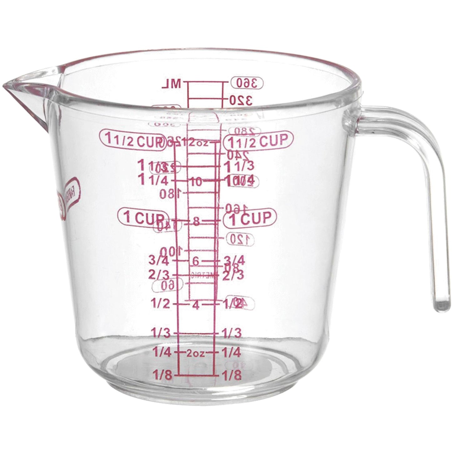 Farberware 1.5 Cup Plastic Measuring Cup 5215834 Pack of 36 - All