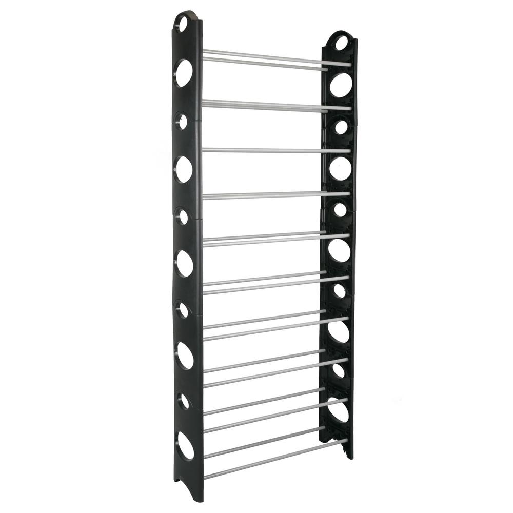 30 Pair Stackable Shoe Rack