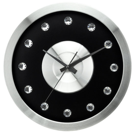 20" ELECTRO-PLATED METAL CLOCKS WITH JEWELS - Limited