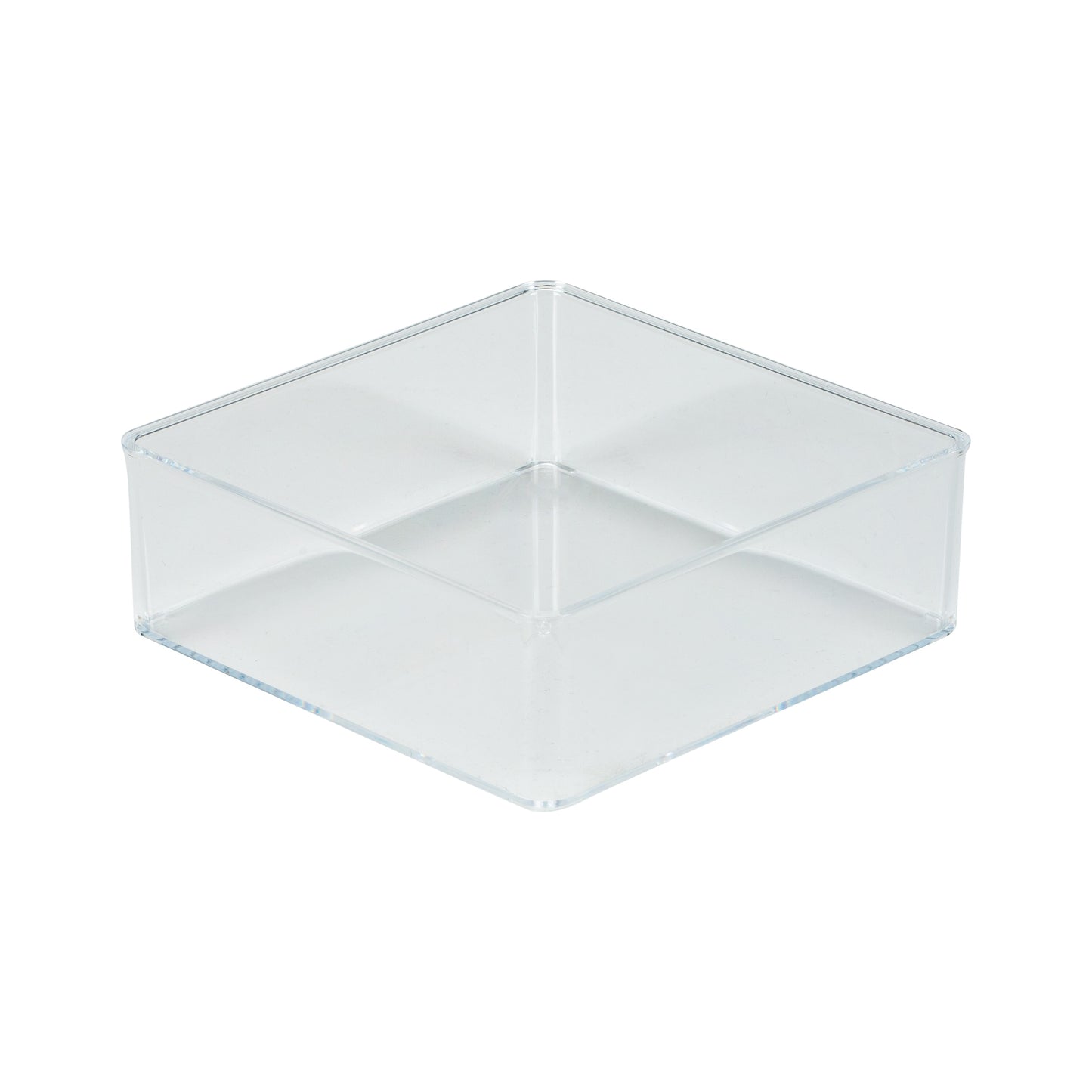 Large Square Drawer Organizer - 6"x6"x2" - Clear