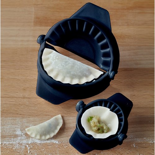 Imusa Plastic Black Dumpling & Empanada Press, 2 Count