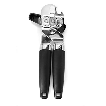 Dominion Can Opener Manual, Handheld Strong Heavy Duty Can Opener, Good Grips Anti-slip Hand Grip, Stainless Steel Sharp Blade, Ergonomic and Easy to