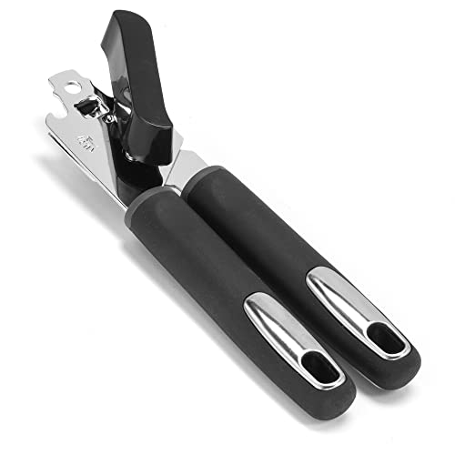 Dominion Can Opener Manual, Handheld Strong Heavy Duty Can Opener, Good Grips Anti-slip Hand Grip, Stainless Steel Sharp Blade, Ergonomic and Easy to