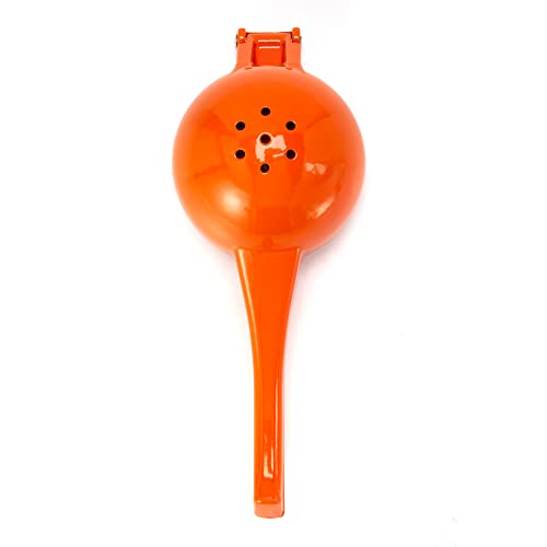 Dominion Premium Quality Metal Orange Squeezer, Citrus Juicer, Manual Press for Extracting the Most Juice Possible - Orange Juicer (Orange)