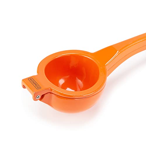 Dominion Premium Quality Metal Orange Squeezer, Citrus Juicer, Manual Press for Extracting the Most Juice Possible - Orange Juicer (Orange)