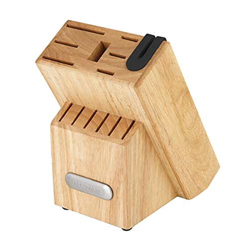 Farberware Edgekeeper Triple Riveted Knife Block Set with Built-in Sharpener - Thumbnail 3