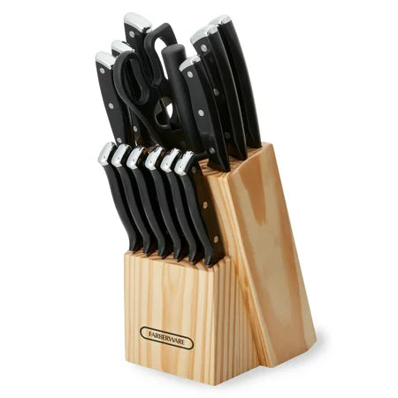 Farberware Triple Rivet Knife Block Set - Thumbnail 3