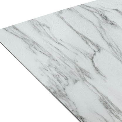 Achim Bianco Marble 12x12 Self Adhesive Vinyl Floor Tile - 20 Tiles/20 Sq. ft.