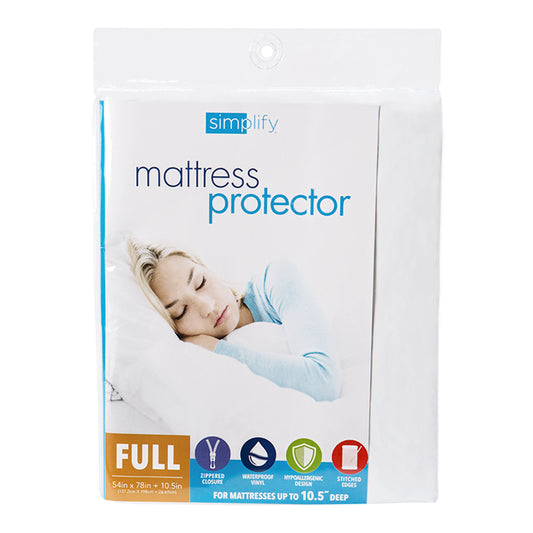 MATTRESS COVER ZIPPERED FULL