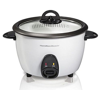 Hamilton Beach 16-Cup Rice Cooker, White