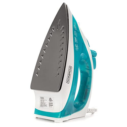 Dominion Advanced Steam Iron for Clothes with Non-Stick Soleplate, Lightweight 1200W Iron with Vertical Steam and Adjustable Thermostat Control, Self