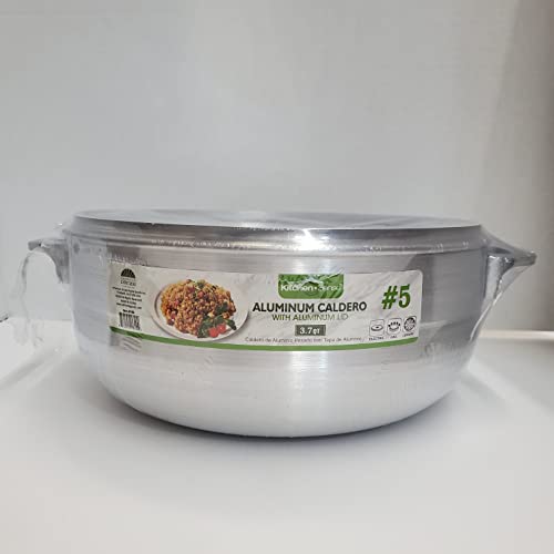 Aluminum Calderon W/lid (Aluminum Lid)