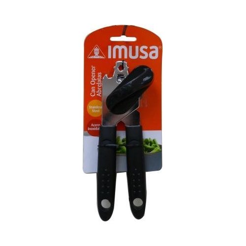 Imusa Manual Chef Can Opener, Black