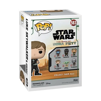 Funko Pop Star Wars  Book of Boba Fett  Luke Skywalker and Grogu #583