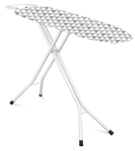47" x 15" Metal Mesh Top Ironing Board with Metal Iron Rest