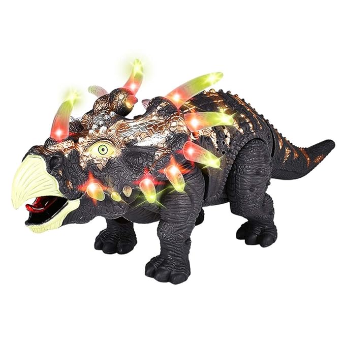 Walking Triceratops Dinosaur Toy