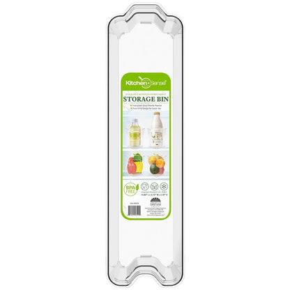 Fridge Storage Bin with Handle - 14.8" x 4.1" x 3.7"