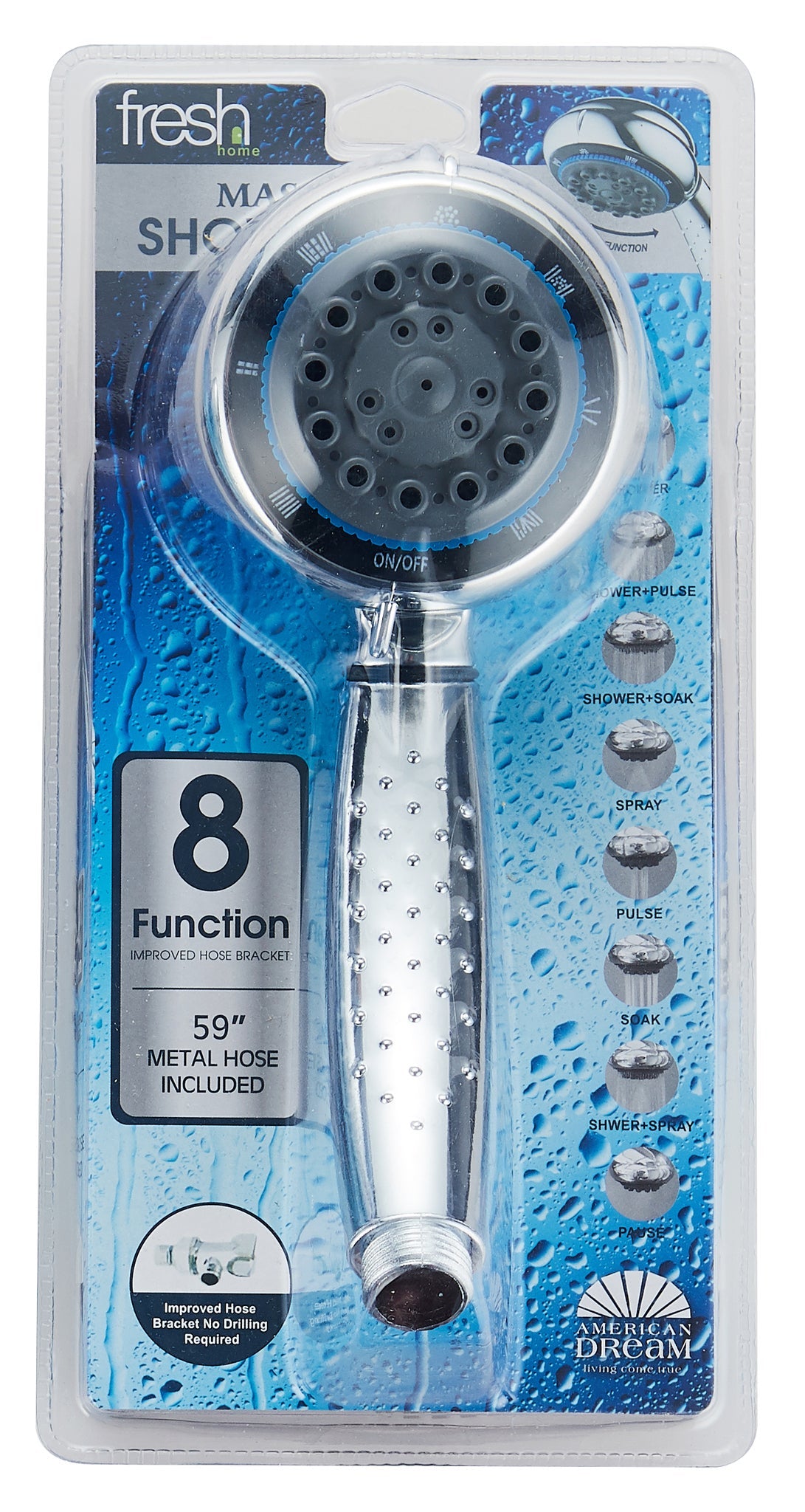 Handheld Shower Head  8 Function