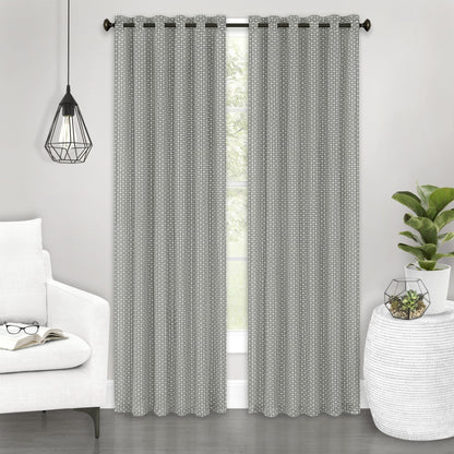 Achim Bedford Front Tab Window Curtain Panel, 42" x 84"