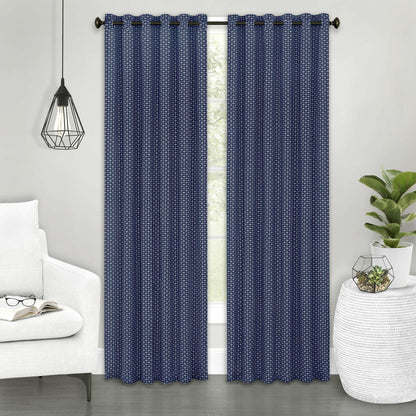 Achim Bedford Front Tab Window Curtain Panel, 42" x 84"