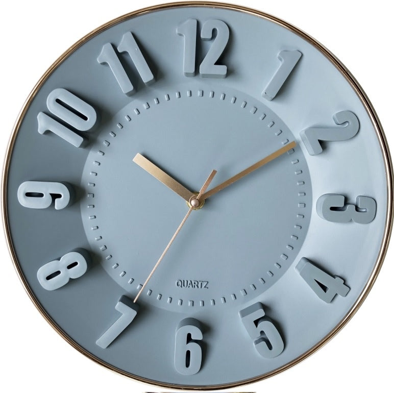 3D WALL CLOCK - SIZE: 11"