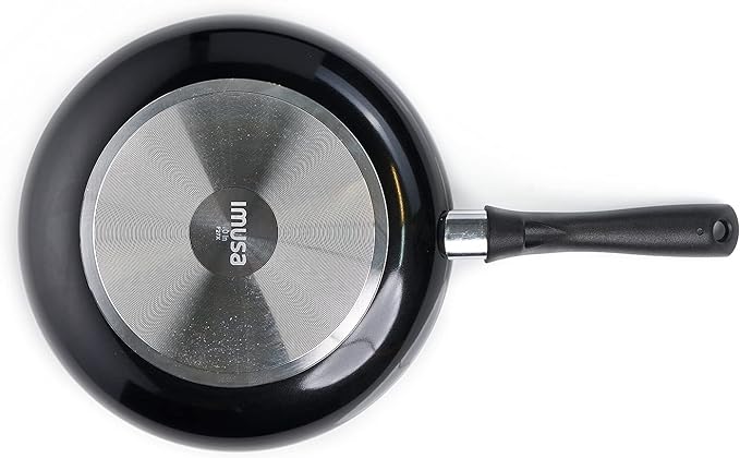 IMUSA Black 10" Nonstick Bistro Saute Pan