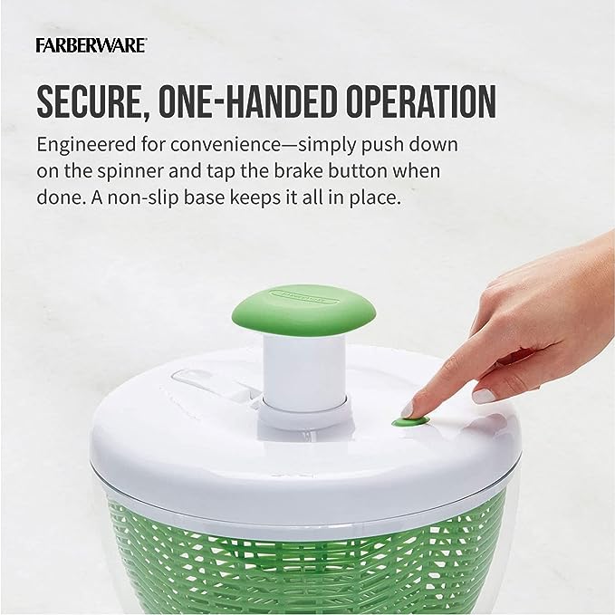 Farberware Classic Salad Spinner, Multicolor