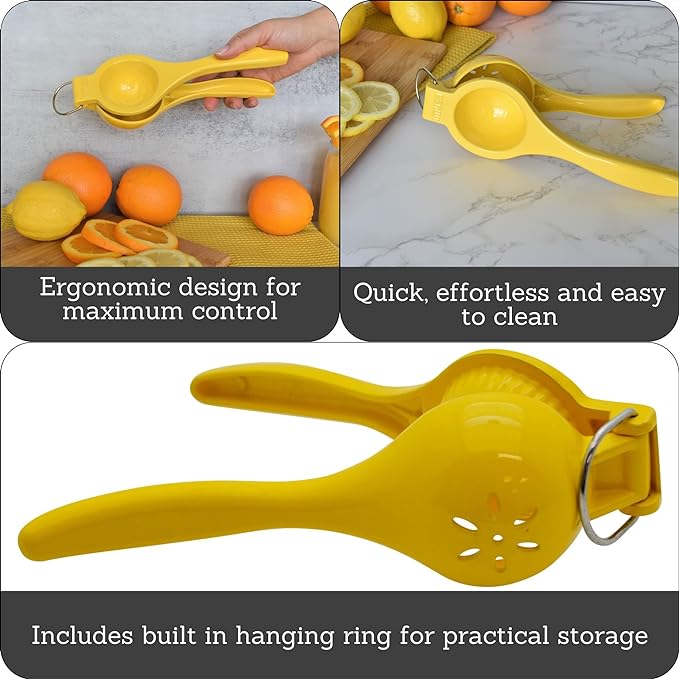 IMUSA Lemon Squeezer, Yellow