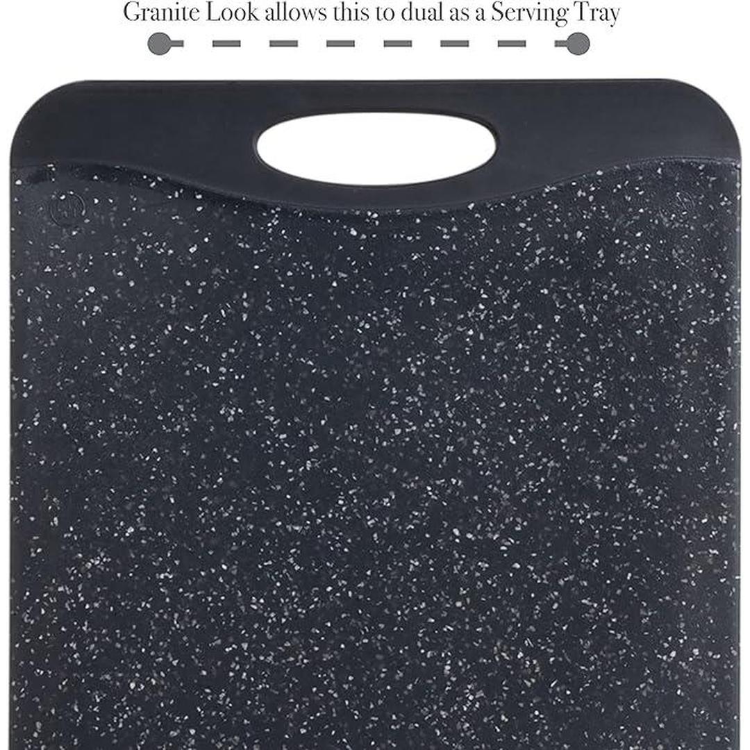 Kitchen Details Medium Non-Slip Granite Look Cutting Board - 11.5" X 8"