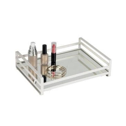 Home Details Flat Wired Rails Large Vanity Tray | Michaels