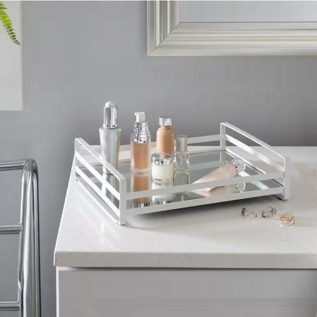 Home Details Flat Wired Rails Large Vanity Tray | Michaels