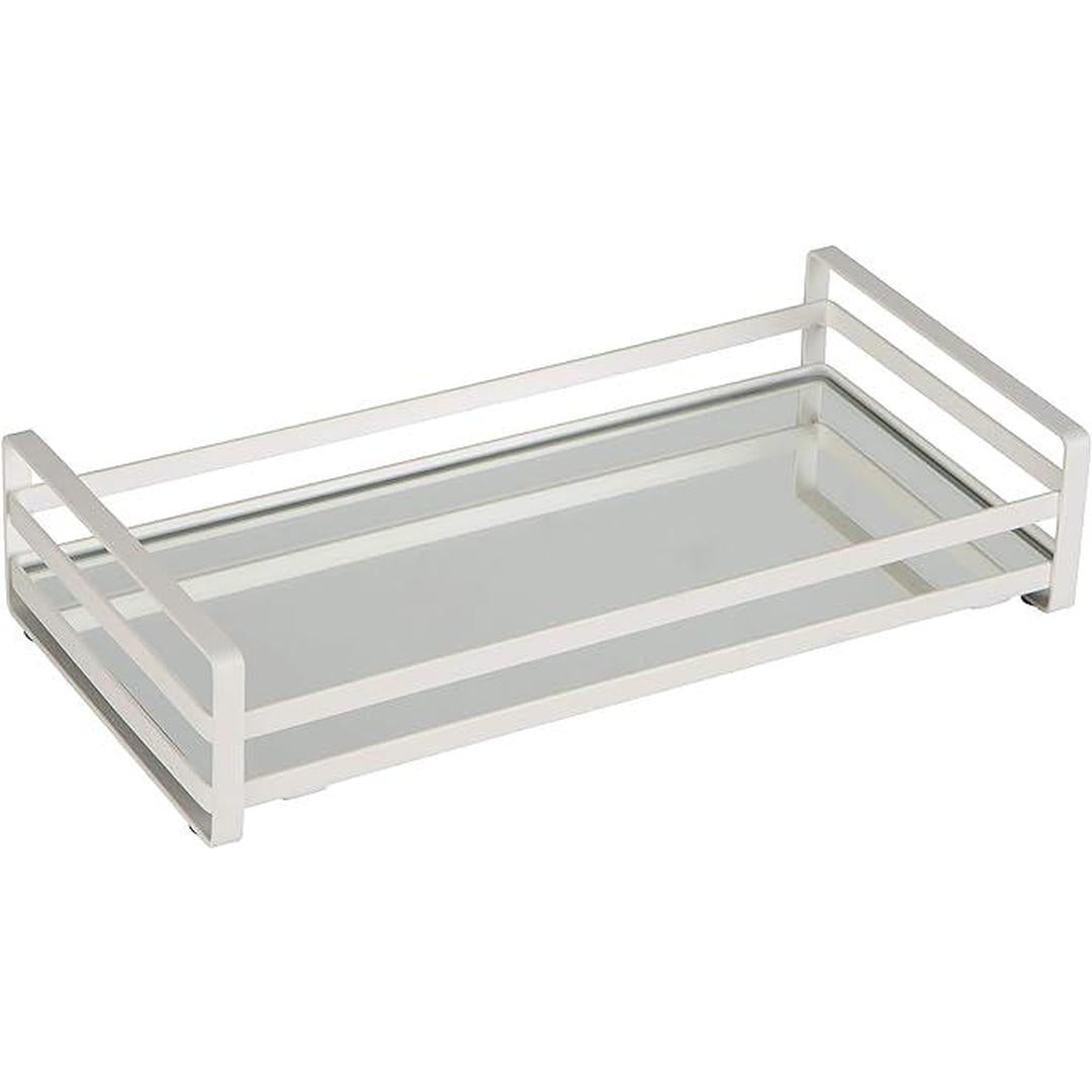 Flat Wire Over the Tank Vanity Tray White - Home Details