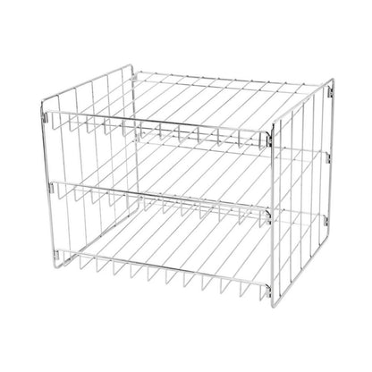 Kitchen Details 3 Tier Can Storage Organizer Rack